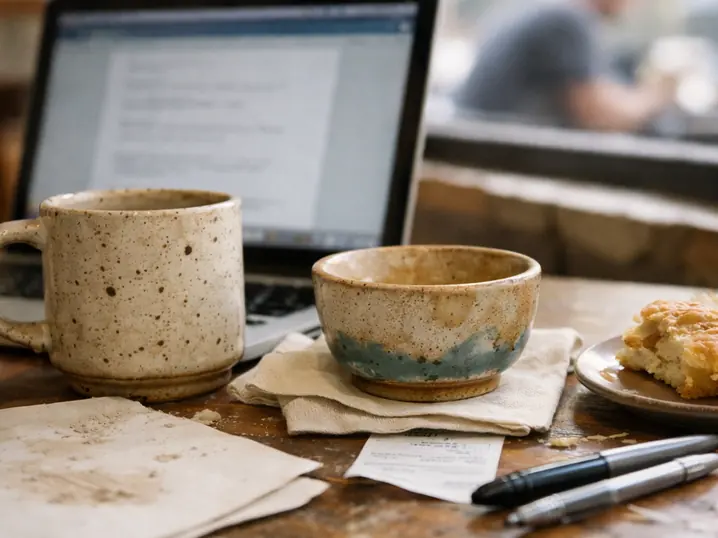 Coffee shop working environment